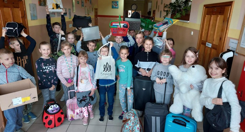 Bęben z pralki zamiast plecaka? Tak było w Serocku [ZDJĘCIA]
