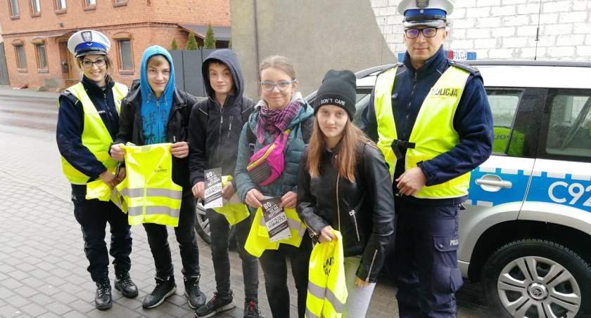 Pieszy - dobrze Cię widzieć. Policyjne działania w powiecie świeckim