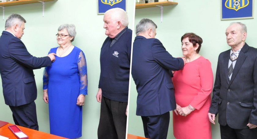 Ślubowali sobie miłość i wierność 50 lat temu. Podniosła uroczystość w Świekatowie [ZDJĘCIA]