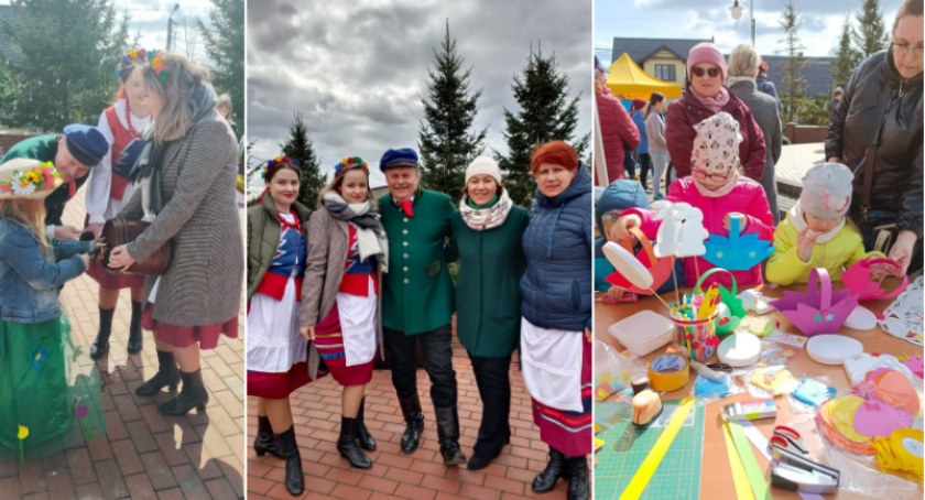 Jarmark wielkanocny w Warlubiu. Na skwerze zrobiło się świątecznie [ZDJĘCIA]