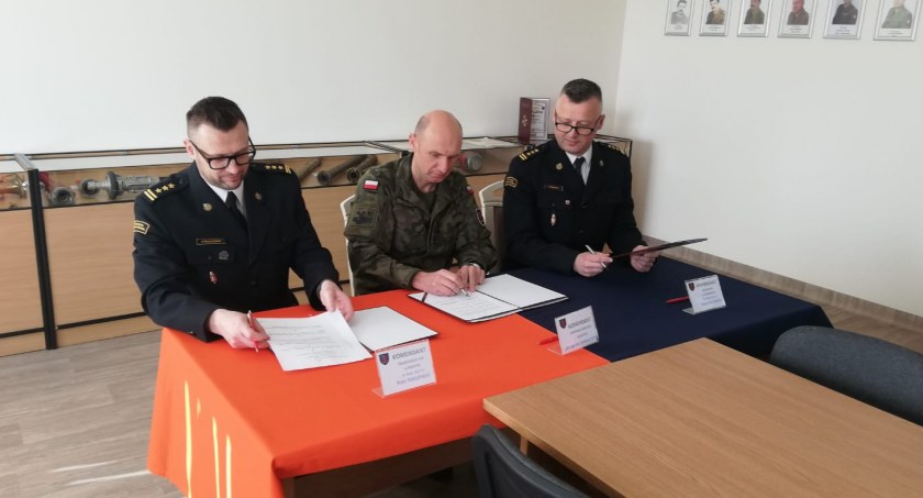 Strażacy ze Świecia podpisali ważne uzgodnienie. Co ono zakłada?