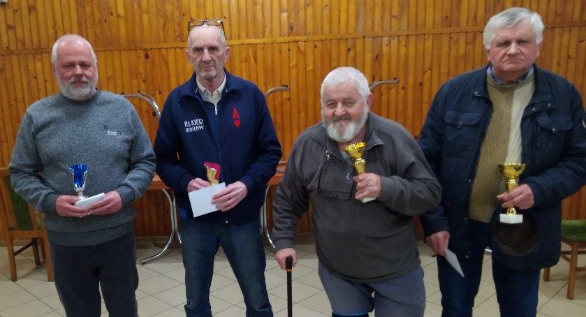 Mieczysław Kuliczkowski najlepszy w kwietniowym turnieju baśki w Świeciu