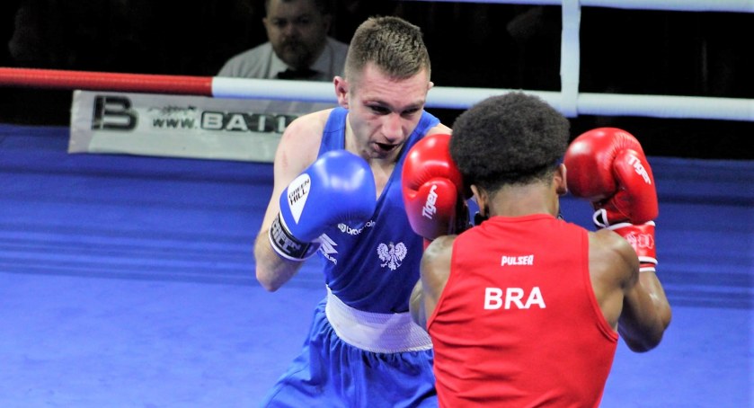 Jakub Słomiński boksował w Grand Prix Usti. Zmierzył się z Niemcem i Brazylijczykiem
