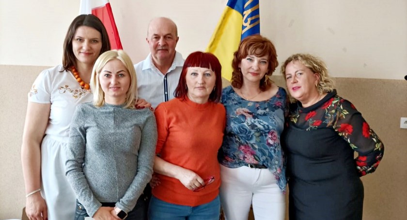 Niecodzienne spotkanie przy stole. Biesiada mieszkańców gminy Lniano i gości z Ukrainy