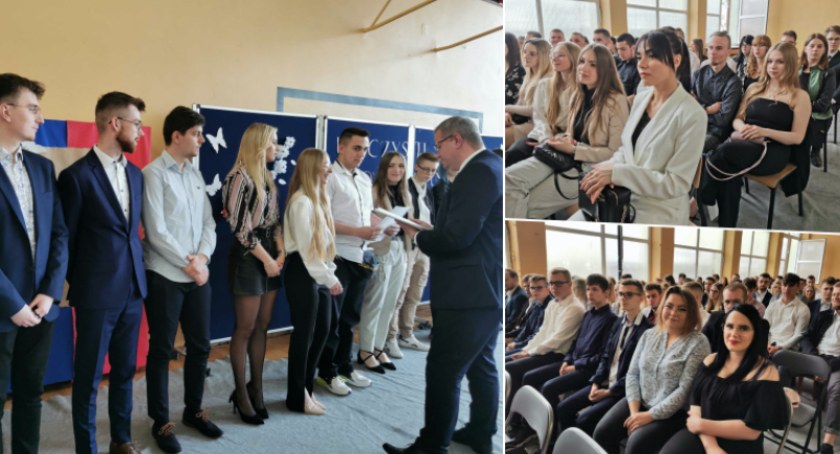 Absolwenci ZSP w Świeciu odebrali świadectwa. Najlepsi zostali nagrodzeni [ZDJĘCIA]