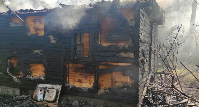 Pożar w gminie Jeżewo. Do akcji ruszyło 10 jednostek straży