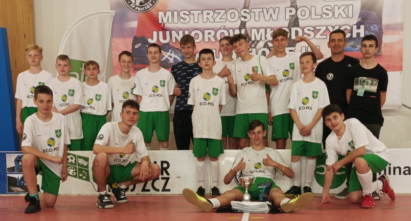 SKU SP Pruszcz zakończył debiutancki sezon w kategorii U-16 chłopców 