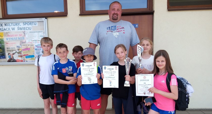 Igrzyska Dzieci w trójboju lekkoatletycznym pod dyktando szkół ze Świecia