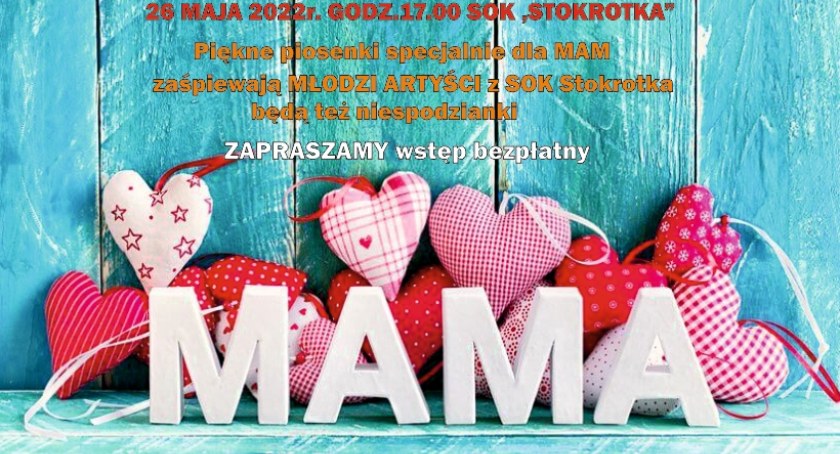 Koncert dla mam poprzedzony warsztatami artystycznymi dla dzieci. Dzień Mamy w SOK Stokrotka