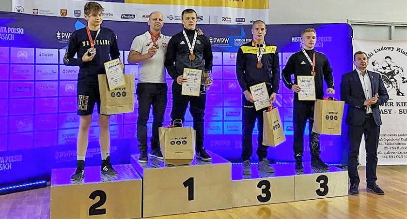 Maciej Dallige z Suplesu Lniano brązowym medalistą mistrzostw Polski U-15