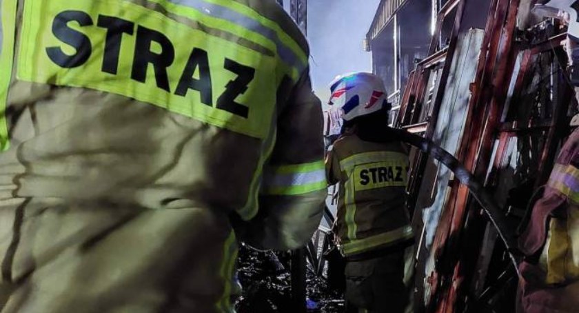 Pożar w saunie. Wszystko przez niewłaściwą eksploatację pieca