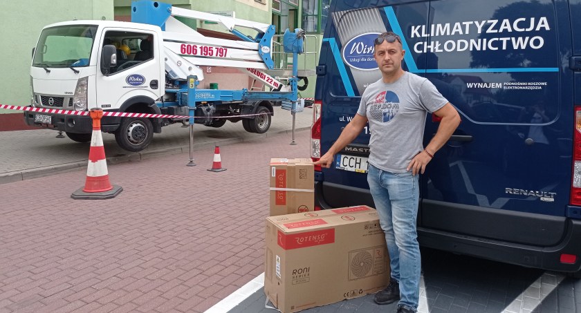 Firma Wirkus ze Świecia montuje klimatyzacje już od 23 lat. Właściciel opowiada o swojej pracy