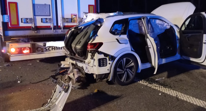Groźny wypadek w Świeciu. Rodzina trafiła do szpitala