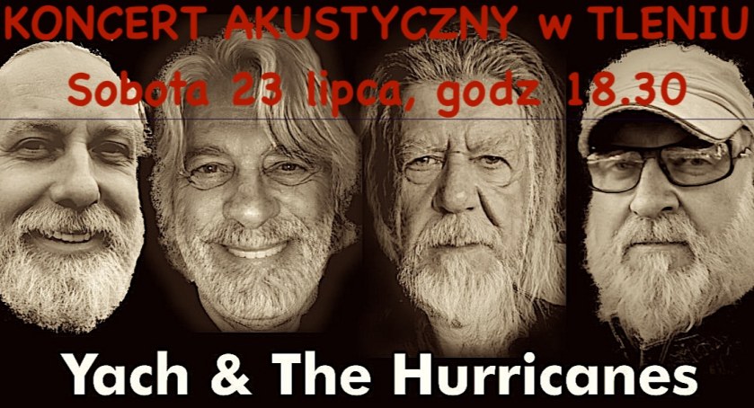 Koncert grupy Yach&The Hurricanes w kawiarni ośrodka Promyk w Tleniu