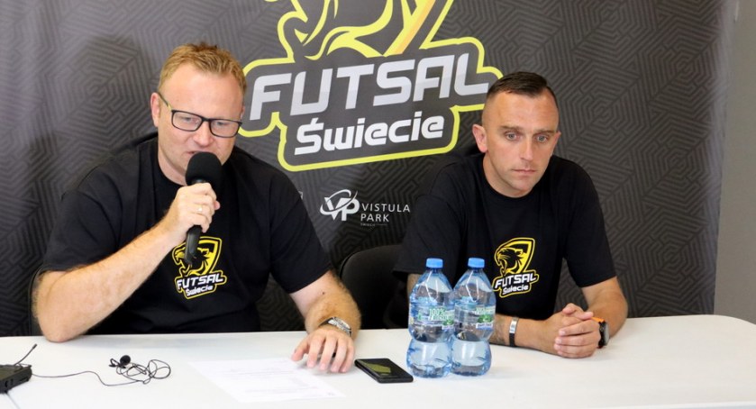 Marcin Mikołajewicz grającym trenerem Futsalu Świecie [ZDJĘCIA]