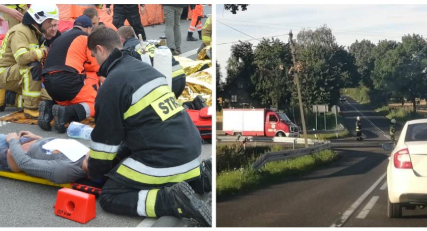 Nowe informacje o wypadku w Plewnie. Wśród poszkodowanych są dzieci