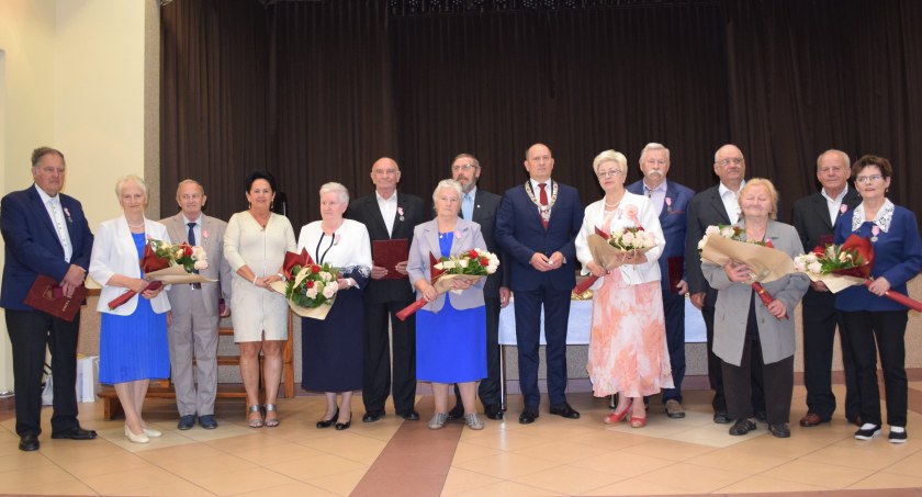 Złote małżeństwa z gminy Osie odebrały medale. Gratulujemy 