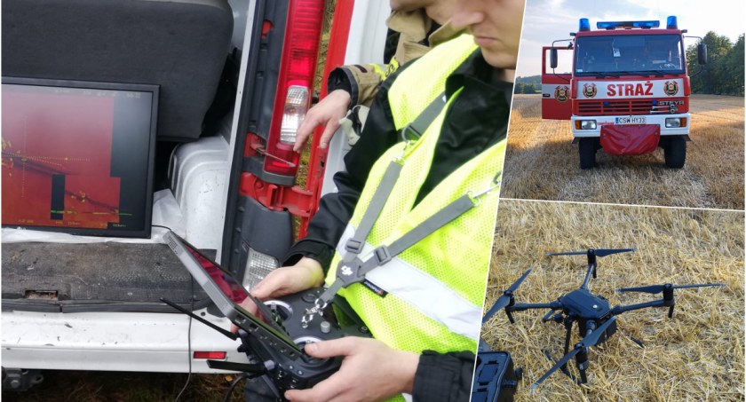 Trwają poszukiwania starszej kobiety. Policji pomagają strażacy z dronem [AKTUALIZACJA]