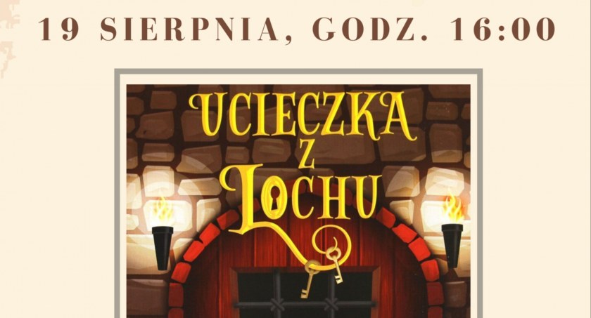 Turniej gry: Ucieczka z Lochu. Zapraszamy do biblioteki
