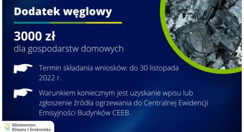 Dodatek węglowy. Informujemy jak załatwić sprawę w gminie Bukowiec