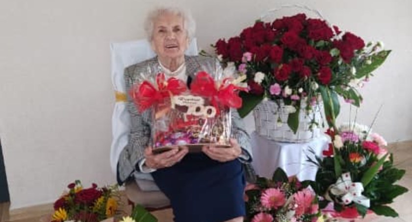 Zofia Łapucha świętowała 100. urodziny. Zdziwicie się czego jubilatka życzyła swoim gościom