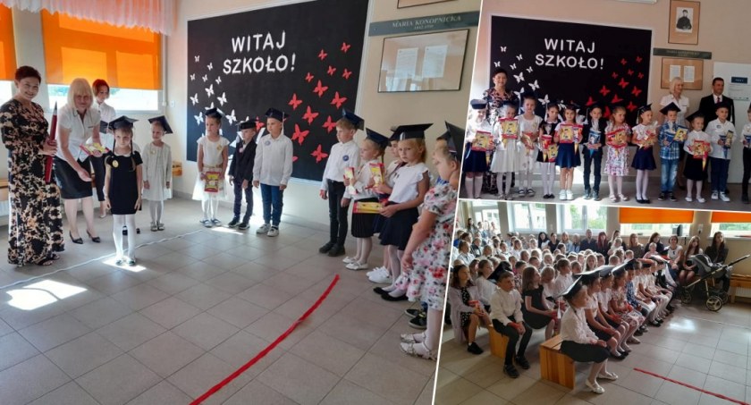 Ślubowanie uczniów klas pierwszych w Niewieścinie. To był wyjątkowy moment [ZDJĘCIA]