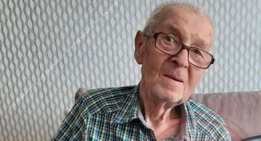 81-letni Jan Lica zaginął. Policjanci z Chełmna szukają starszego mężczyzny