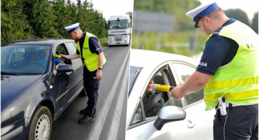 Pięciu kierowców jadących po alkoholu wpadło w ręce policjantów. Dalej już nie pojechali