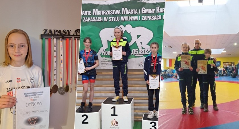 Lena Zbilska. Młoda i utalentowana zapaśniczka z Bramki 