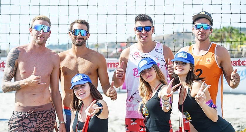 Tomasz Wołoszuk i Piotr Ilewicz zagrali we Włoszech w nietypowym turnieju siatkówki plażowej