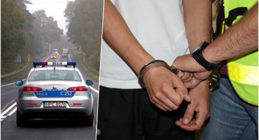 Poszukiwany 39-latek przechadzał się ulicami Świecia. Spotkał wracających do domu policjantów