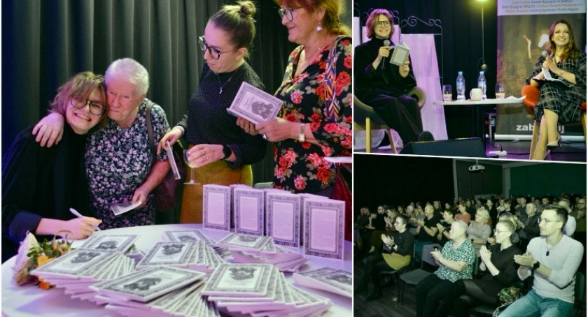 Spotkanie autorskie z Szymonem Piątkowskim już za nami. 19-latek nie byłby sobą, gdyby ograniczył się tylko do wierszy [ZDJĘCIA]