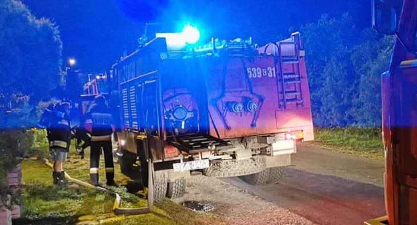 Nocny pożar na Miasteczku. Ewakuowano 14 osób