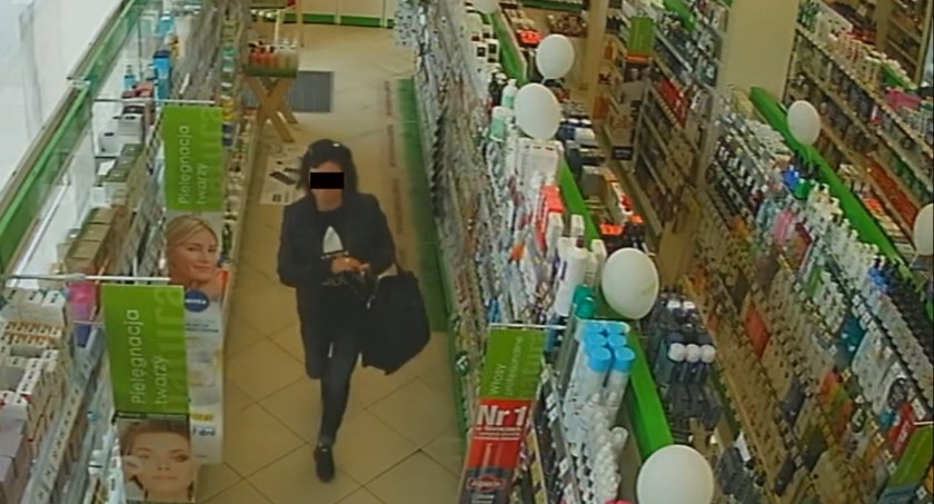 Podejrzana o kradzież w drogerii została zatrzymana. Pomogła publikacja wizerunku