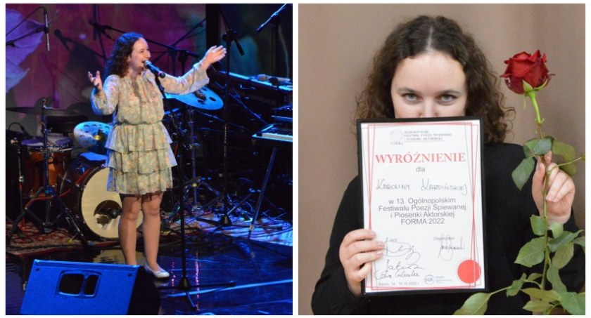 Karolina Karpińska ujęła festiwalową publiczność. Nie był to pierwszy raz kiedy świecianka oczarowała widownię
