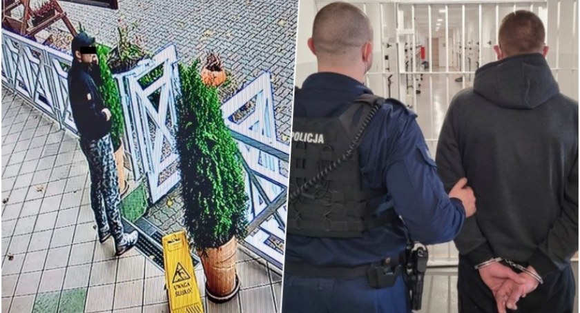 Okradł restaurację i napadł na kelnera. Jest już w rękach policji