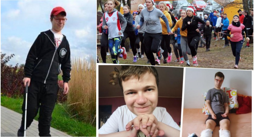 Charytatywny Bieg & Marsz Mikołajkowy w Świeciu. Można wesprzeć leczenie i rehabilitację Kuby Karczewskiego