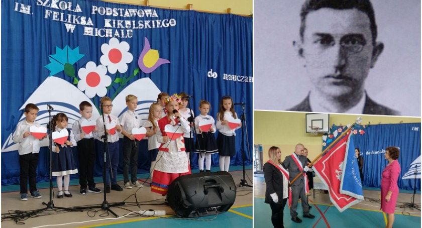 Święto szkoły w Michalu. Placówka nosi teraz imię bohatera na stałe związanego z regionem 