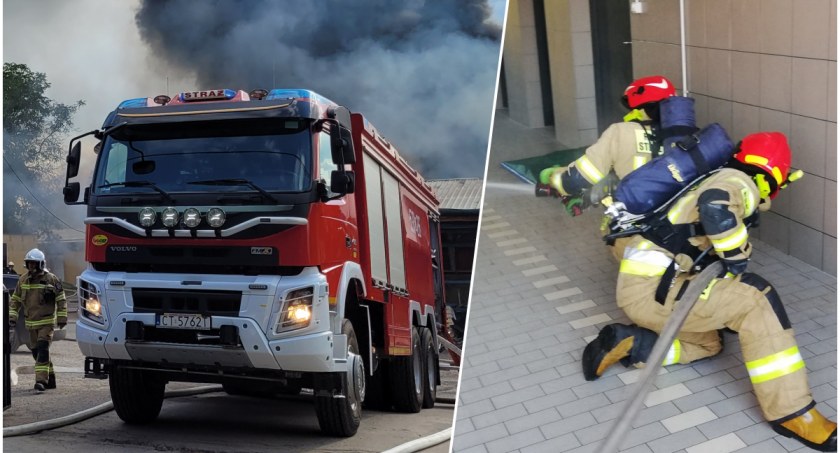 Pożar w piwnicy domu jednorodzinnego w Świeciu. W akcji uczestniczyły trzy zastępy straży