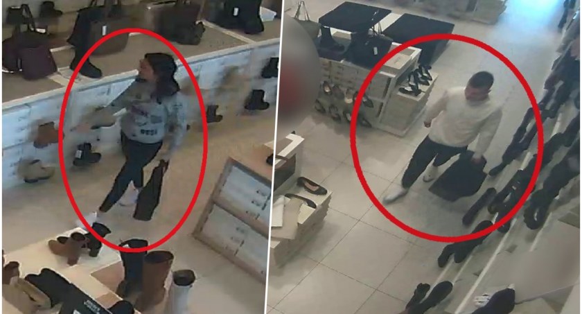 Ukradli buty i galanterię skórzaną. Policja szuka podejrzanych i publikuje wizerunek