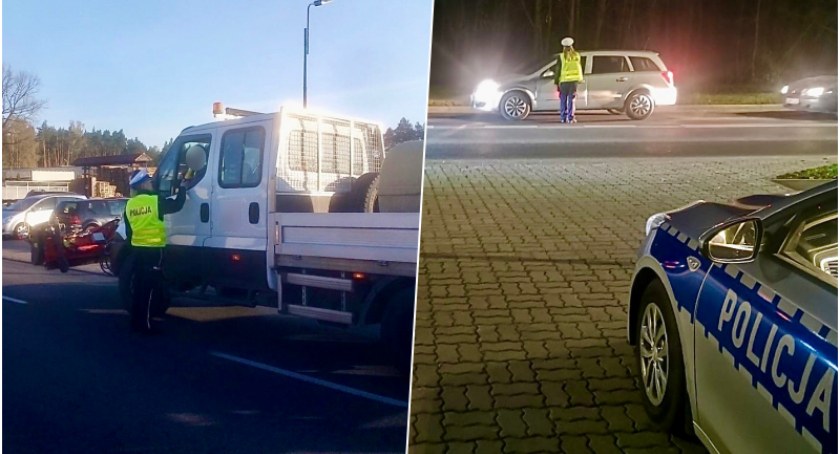 2 tysiące kierowców skontrolowali policjanci. Trzech pijanych dalej już nie pojechało