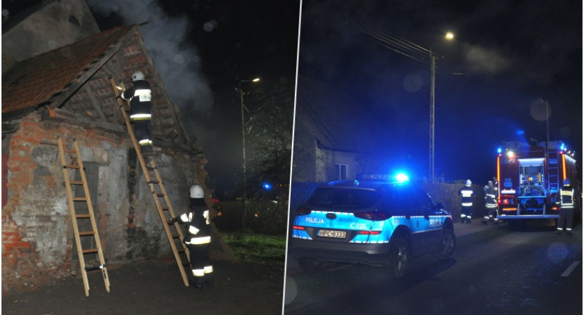 Sześć jednostek straży ruszyło do pożaru. Akcja gaśnicza w gminie Pruszcz