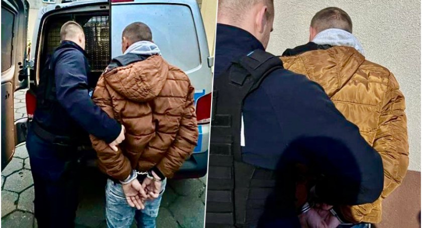 Pościg policji za złodziejem telefonu. Mężczyzna porzucił auto i zaczął uciekać pieszo