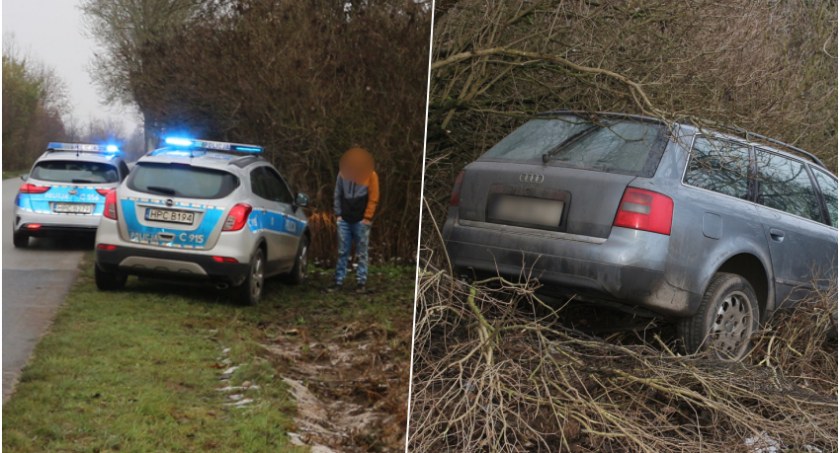 Samochód przebił się przez płot i wylądował w ogrodzie. Kierowcy grożą poważne konsekwencje