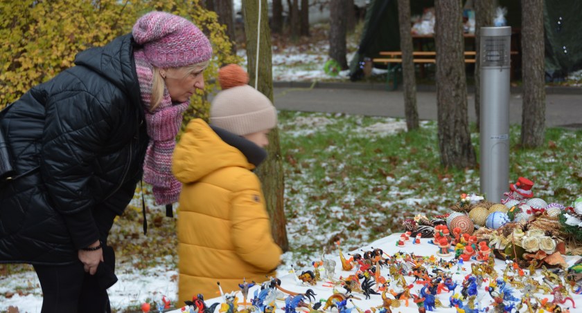 Kolejny Jarmark Mikołajkowy przy parku wodnym w Świeciu. Było bardzo świątecznie [ZDJĘCIA]