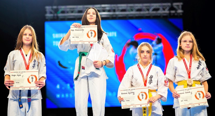 Roxana Szyndler trzecia w międzynarodowym turnieju karate Kokoro Cup Juniors w Warszawie