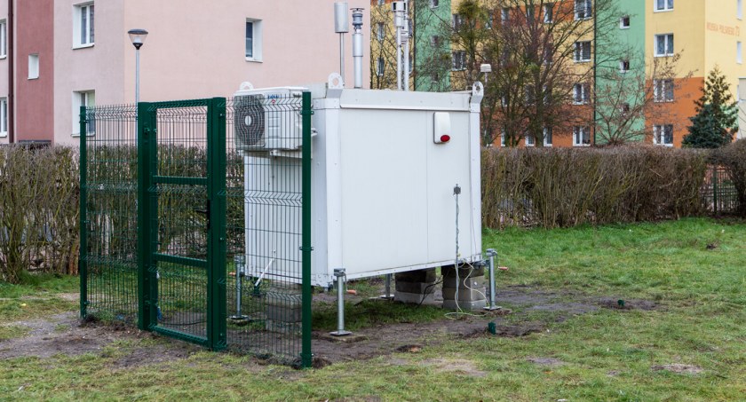 Jakość powietrza w Świeciu. Ustawiono specjalne urządzenie