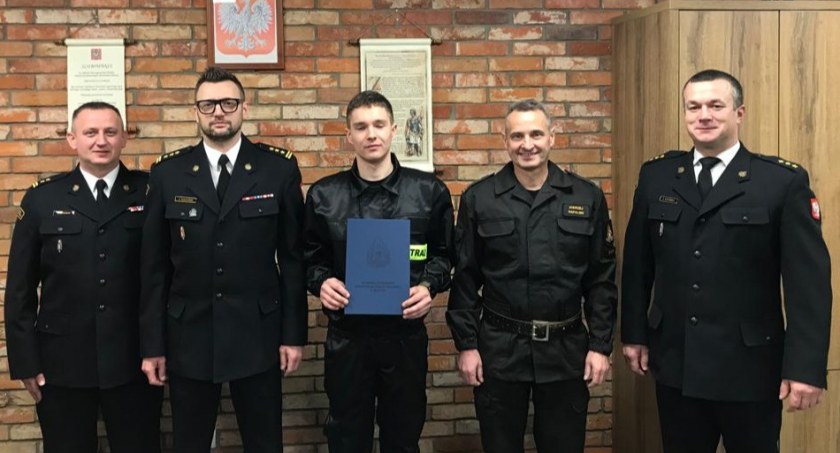 Uroczyste ślubowanie u strażaków. - To ważny moment w życiu zawodowym