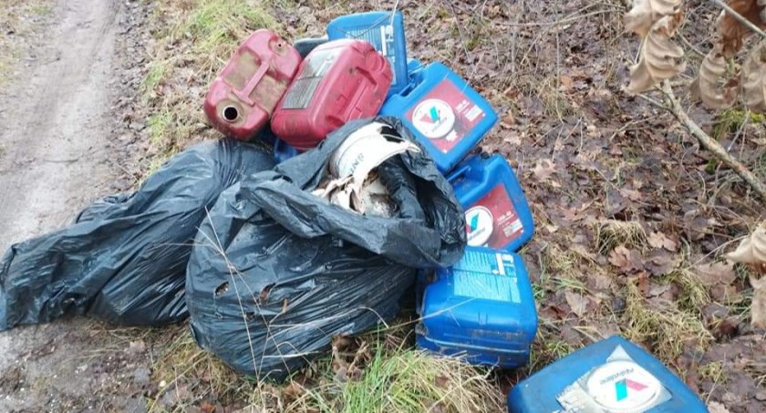 Pojechali do lasu i wywalili śmieci. - Sprawcy muszą liczyć się z wysokimi karami – informują urzędnicy