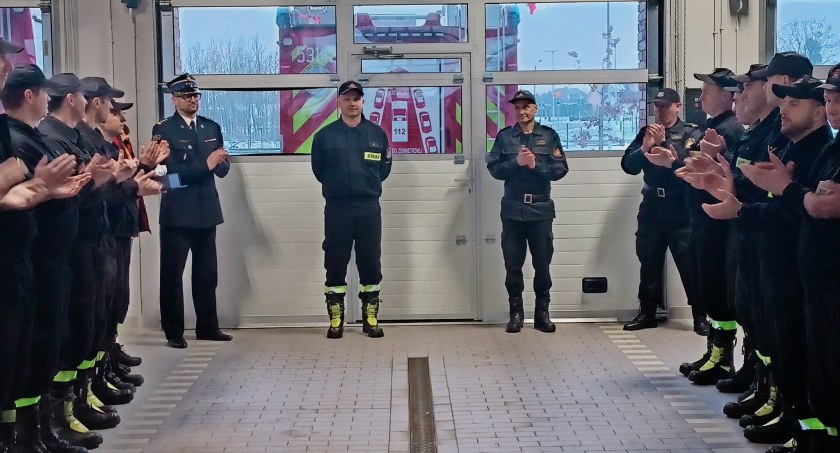 Strażak przeszedł na emeryturę. Całą swoją służbę odbył w JRG Świecie [ZDJĘCIA]